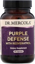 Dr. Mercola, Purple Defense mit Resveratrol, 90 Kapseln