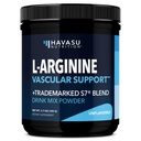 L-Arginin-Pulver - Nitric Oxid-Ergänzung für Männer und Frauen mit L-Citrulline und Rübenwurzel - Pre and Post Workout Unterstützung für Ausdauer und Erholung - Entflammt, 1 Monat Versorgung (30 Scoops)