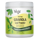 Graviola Soursop Blatt-Pulver - Der einzelne Ursprung, wahre Grün, Bio Graviola Blätter Pulver - Gentle Dried & High Potency Soursop mit leistungsstarken Antioxidantien, Vitamine - Kein Zucker, Non-GMO, 8 Unze