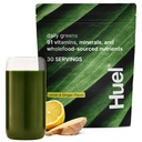 Huel Daily Greens Lemon & Ginger | Superfood Greens Powder | 91 Vitamine, Mineralstoffe und ganznahrungsquellende Inhaltsstoffe | Adaptogene, Antioxidantien, Gut-Friendly Probiotics | 30 Servierungen