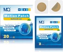 MQ 20ct Motion Sickness Patches, Medium Farbe, Sea Sickness Patches Non Drowsy & Waterproof, Cruise Ship Travel Essentials, Fast Acting & Long Lasting 72H