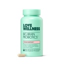 Liebe Wellness Big Brain Probiotics | Nootropics Brain-Supplement | Brain Ergänzungen für Gedächtnis und Fokus | Promotes Mental Clarity & Mood | Organic Reishi, Chaga, & Lions Mane | 30 Count