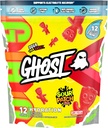 GHOST Hydration Packets, Sour Patch Kids Redberry, 12 Sticks, Elektrolytpulver - Getränke Mix Supplement mit Magnesium, Kalium, Calcium, Vitamin C - Vegan, frei von Soja, Zucker & Gluten