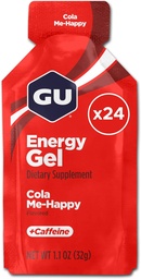 GU Energy Original Sports Nutrition Energy Gel, Vegan, Gluten-Free, Kosher und Dairy-Free On-the-Go Energy for Any Workout, 24-Count, Cola Me-Happy