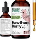 Forever Welpen Hawthorn Berry Tropfen für Hunde - Antioxidante Unterstützung Tincture für Hunde w/Hawthorn Berry - Flüssige Herz-Ergänzung für glückliche Tiere - Keine Konservierungsstoffe & Künstliche Farben - 2 Unze