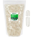 XPRS Nutra Größe 000 Leere Kapseln - Klare leere vegane Kapseln - Vegetarische Pillen - DIY Gemüse Kapsel Füllung - Veggie Pillen Pillen für Do-It-Yourself Ergänzungen (5000)