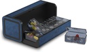Pill Organizer 2 Mal pro Tag, Am Pm zweimal täglich Pille Fall, Detachable große Reise Pille Box 7 Tage, Wöchentliche Pille Behälter für Vitamin Medizin Ergänzung Fischöl (blau)