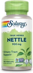 Solaray Nettle Leaf 300mg | Gesunde Niere, Urinary & Prostate Support | Traditionelle Verwendung für gesunde Allergy Response & Respiratory Wellness | 100 Count | Paket von 2