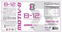 Motiv-8 Essentials Vitamin B-12 Tropfen, Sublingual, einfach zu nehmen flüssige Ergänzung, unterstützt Augengesundheit, Gehirnenergie, Nervous System, Kognition & Gedächtnis (60 Servietten, Himbeer)
