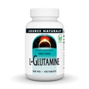 Quelle Naturals L-Glutamin, freie Form Aminosäure, die Metabolic Energy*, 500mg - 100 Tabletten unterstützt