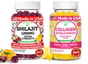 Lunakai USA machte Shilajit & Collagen Extra Strength Gummis Bundle – Energie, Haar, Haut und Nagel Unterstützung – Delicious & Non-GMO