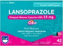 Rite Aid Lansoprazole 15mg - 42 Kapseln, Säure Reducer Delayed Release Kapseln USP, Sodburn Relief und Säure Reflux, Bis zu 24 Stunden Relief