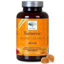 NORDIC Turmeric Curcumin Gummis, Sugar Free, 300 mg Turmeric Supplement für Männer und Frauen, unterstützt normalerweise funktionieren Gelenke, Knie, Schultern, Mango Orange, 60 Zähler
