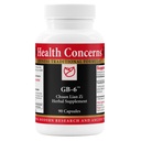Health Concerns GB-6 – Gallbladder Support Supplement – Chuan Lian Zi Kräuterformel – Natürliche Gallenstein Unterstützung – Bupleurum, Turmeric, Dandelion Root Extracts– Chinesische Kräuterkapseln – 90 Kapseln
