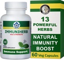 Immun-Supplement – pflanzliche Immun-Ergänzung mit Ginger, Forsythia, Licorice Root, Vitamin C & Zink – natürliche Immun-Booster für täglichen Support, Non-GMO – 60 Veg-Kapseln