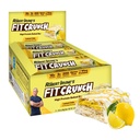 FITCRUNCH Snack Size Protein Bars, 6-Layer Baked Bar, 3g Zucker & Soft Cake Core (9 Bars, Zitronenkuchen)