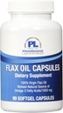 Progressive Labs Flax Öl Kapseln Ergänzung, 1000 mg, 90 Zähler