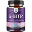 5 HTP Supplemento 5-Hydroxytryptophan - 5HTP 100mg per Serving Gentle Herbal Sleep and Mood Enhancer - 5-HTP 100 mg per Serving Mood Supplement and Sleep Capsules from Griffonia Simplicifolia
