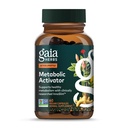 Gaia Herbs Metabolic Activator - Natural Energy Supplement for Metabolism Support - Made with Panax Notoginseng & Astragalus Extract - Kostenlos von Dairy, Soy & Gluten - 60 Kapseln (60 Portionen)