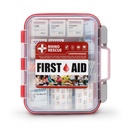 RHINO RESCUE 371 Stück OSHA All-Purpose First Aid Kit, Home & Office Professionelle medizinische Versorgung, Ideal für Notfall, Schule, Business