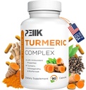 Kurkuma Curcumin mit schwarzem Pfeffer & Ashwagandha - Hohe Absorption Ultra Potent Kurkuma Ergänzung mit 95% Curcuminoide, BioPerine & Ashwagandha - Kurkumakapseln für Gelenkunterstützung 90 Kapseln