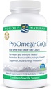 Nordic Naturals ProOmega CoQ10 - Fischöl, 650 mg EPA, 450 mg DHA, 100 mg CoQ10, fördert neurologische Gesundheit und Zellenergieproduktion*, 120 Weichgel