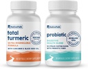 NativePath Take Together Bundle, Probiotic and Turmeric 30 Servings