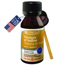 De La Cruz 2% Iodine premiers soins antiseptiques, fabriqués aux États-Unis 1 FL OZ (1 bouteille)
