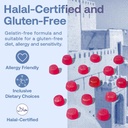 786 Biotin Boost Vitamine - Halal Gummy Vitamine für Haare, Haut und Nägel - Vegan, Glutenfrei, 10.000mcg pro Servieren [höchste Potenz]