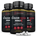 Justified Laboratories (3 Pack Vigor Now Max 1600MG Advanced Men's Health Formula 180 Kapseln