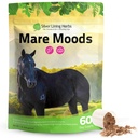 Silber Futter Kräuter Mare Moods Horse Calming Supplement - Natürliche Hormon Balance & Calm für Pferde - Kräuter Pferde Ergänzungen für Mood & Reproduktion Unterstützung - 1 lb 60-Tag