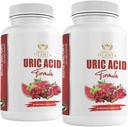 Generische Kräuter Uric Acid - URIC Acid Complex - Joint Support, Wasser Retention Pillen für Frauen, Milchdistle Supplement, Tart Cherry, Grüne Kaffeebohnen, Zitronensäure, Sellerie Seed, Granatapfel - 2 B