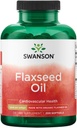 Swanson Flaxseed Oil (Omegatru) 1000 Milligramme 200 Sgels