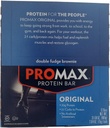 Promax Protein Bar Double Fudge Brownie - 12 - 2.64 Unze (75 g) Bars [31.68 Unze (900 g)]