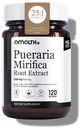 AMALTH Pueraria Mirifica Kapseln 1000 mg 120 Kapseln Estrogen Ergänzung für Frauen, Männer und Transgender, Menopause Relief, Weibliche Wellness Support Pillen