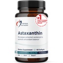 Designs für die Gesundheit Astaxanthin - Mikroalgen (Haematococcus Pluvialis) Extrahierte Carotinoid-Antioxidantien-Ergänzung - Unterstützung für Herz-Kreislauf, GI, Haut + Augengesundheit (60 Softgels)