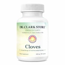 Dr Clark Cloves Healthcare Supplement - Natürliche Verdauungsmedizin, 500 mg, 100 reine Gelatinekapseln