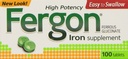 Fergon supplément de fer, comprimés, 100 comte (paquet de 3)