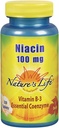 Naturen Leben Niacin 100mg | Vitamin B3 Ergänzung | Gesunde Blut Lipid, Zirkulation & Haut Unterstützung | 250CT