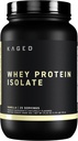 Kaged Whey Protein Isolate Pulver | Vanille | 100% Pure Low Lactose Whey | Post Workout Recovery Drink | Unterstützt Muskelaufbau | Ergänzungen für Männer & Frauen | 25 Servierungen