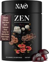 NAO Made in USA 10-in-1 Mushroom Gummies Nootropic – Premium Blend with Reishi, Lion’s Mane, Chaga, Cordyceps, Shiitake, Maitake & Turkey Tail for Brain, Immun & Energy Support –Non-GMO, Vegan
