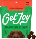 Holen Sie sich Joy Digestion Chews, Gut Health Supplement für Hunde, Vet Empfohlen Soft Daily Digestive Health & Immune Unterstützung mit Präbiotics, Probiotics & Postbiotics, Made in USA, 90 Count
