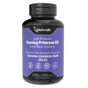 Naturalis Evening Primrose Oil (Cold Pressed) | 100% Natürlich aus Neuseeland | Non-GMO, Soy & Gluten Free, Zero Filler | 300 Mini-Softgels