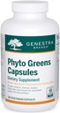 Genestra Marken Phyto Greens Kapseln | Vitamine, Ballaststoffe und Enzyme für optimale Ernährung | 180 Kapseln