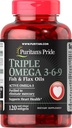 Puritan's Pride Triple Omega 3-6-9 Fish & Flax Öle