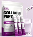 2X Boost Collagen Peptide Pulver für Haut Haar Nagel Joints Gesundheit, Ultra High Absorption Collagen Pulver mit hydrolysiertem Typ 1 & 3 + VC, Unflavored Collagen Ergänzungen für Frauen & Männer, 30 Servierungen