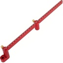 300mm Holzbearbeitung Kompass-Tool, Holzbearbeitung Kompass Scriber, Großer Kompass für Holzbearbeitung, Kreis Compass Woodworking Scribing Circle Ruler Marking Gauge Circle Marking Tool - Rot