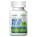 HealthA2Z® Mucus Relief DM | Dextromethorphan HBr 20mg | Guaifenesin 400mg | No Benzene | Cough, Sofortfreisetzung, Unbeschichtet (50 Count)