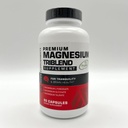 Magnesio Triblend - Magtein L-Threonate per la Memoria - Glycinate per il Sonno - Taurate per la Salute Vascolare, Cramps & Recovery - High Bioavailability Chelated Magnesium Complex