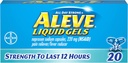 Aleve Liquid Gels 20 ea (Pack mit 3)